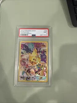 Pikachu 160/159 Crown Zenith Full Art Rare Pokemon Card PSA - Image 1