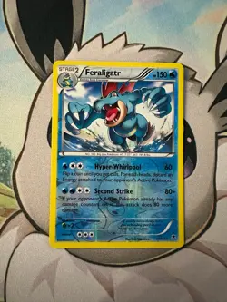 Feraligatr 17/119 Reverse Holo Rare XY Phantom Forces NM Pokemon Card - Image 1