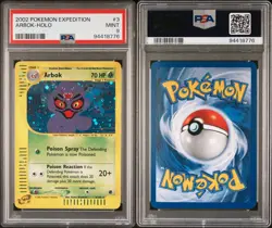 Pokemon Card Arbok Rare Holo PSA 9 Mint, Expedition Series #3, 2002 - Image 3
