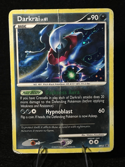 Pokemon TCG Darkrai DP52 Diamond & Pearl Holo HP WOTC Original Card - Image 1