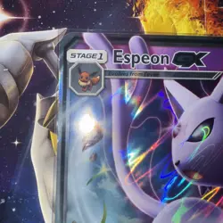 Pokemon TCG JUMBO CARDS Umbreon GX Sm36 Espeon GX Sm35 SM36 Black Star - Image 3