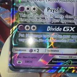 Pokemon TCG JUMBO CARDS Umbreon GX Sm36 Espeon GX Sm35 SM36 Black Star - Image 5