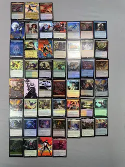 Spider-Man MTG 49 Card Lot Collector Boosters Cards Rares Mythics Holos & MORE - Image 1