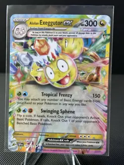 Pokemon Cards Unown, Spidops, Alolan Exeggutor, Professors Research (lot131) - Image 4