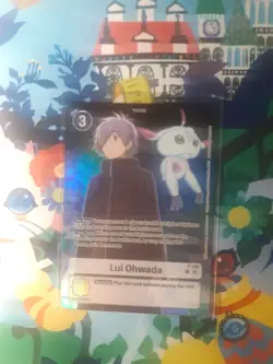 Digimon Card Game Lui Ohwada P-130 Adventure 02 The Beginning Set PB-17 Alt Art - Image 1