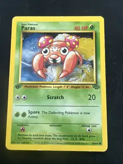 1st Edition Lot Of 9 Jungle Vintage 1999 WOTC Pokemon Cards - Image 4