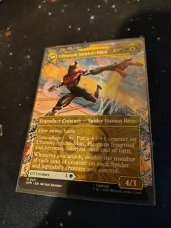 Miles Morales 0211 Borderless Marvel's Spider-Man MTG NM - Image 2