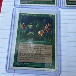 Lot of (3) 1995 MTG Argothian Pixies Antiquities Regular Common Light Play RARE - Image 2