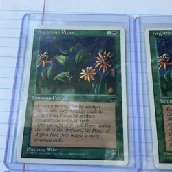 Lot of (3) 1995 MTG Argothian Pixies Antiquities Regular Common Light Play RARE - Image 3