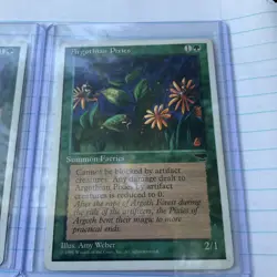 Lot of (3) 1995 MTG Argothian Pixies Antiquities Regular Common Light Play RARE - Image 4