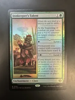 MTG Innkeeper's Talent Foil BLB 0180 - Image 1