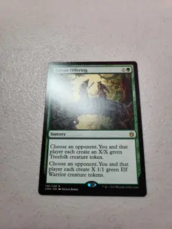 1x Sylvan Offering English Commander Anthology MTG Magic CMA 150/320 LP - Image 1