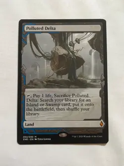 {LOWEST PRICE} Polluted Delta Zendikar Rising Expedition (non-foil) - Image 1