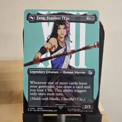 #381 2025 Magic Final Fantasy Fang, Fearless l'Cie Uncommon Borderless - Image 1