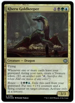 Kheru Goldkeeper (Foil) - 0199 - Tarkir Dragonstorm - MTG - NM/M - Image 1