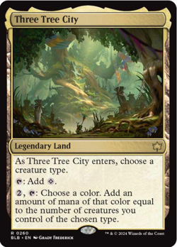 Three Tree City (non-foil) - Image 1