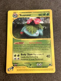 Venasuar Expedition 68/165 Non Holo Rare E Reader LP/NM - Image 1