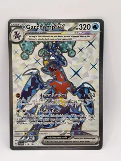 Garchomp ex 219/182 Paradox Rift Ultra Rare Full Art Holo Pokemon TCG NM - Image 1