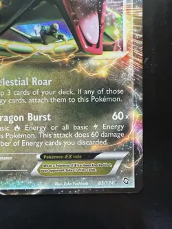 Pokemon Rayquaza EX 85/124 Dragons Exalted Holo (NM) - Image 5