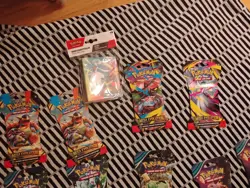 Pokemon Set Lot 26 Packs 20 Twilight Masquerade 6 Mega Evolution 1 Miniportfolio - Image 5