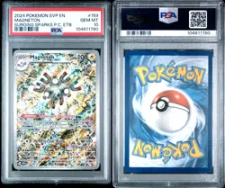 PSA 10 Pokemon Center Surging Sparks Magneton Promo Sv: Scarlet & Violet - Image 3