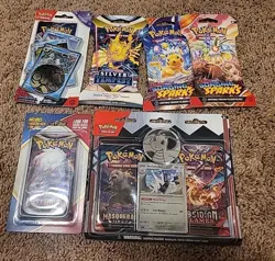 LOT OF 6 Pokemon TCG Blister/Sleeved Packs Sealed New - Image 1