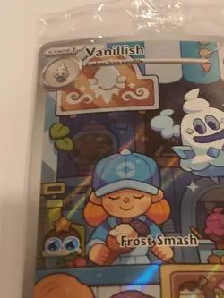 Vanillish 190/182 Pokemon SV04: Paradox Rift (Holiday Calendar Stamp) Sealed - Image 2