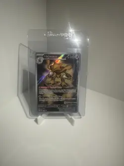Alakazam 009 and Riolu 010 Black Star Promo Pokemon Center stamp - Image 3