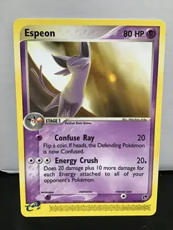 Espeon 16/100 Pokemon Ex Sandstorm Rare - Image 1