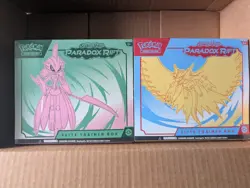 Pokemon Paradox Rift ETB TCG box set of 2 - Image 1