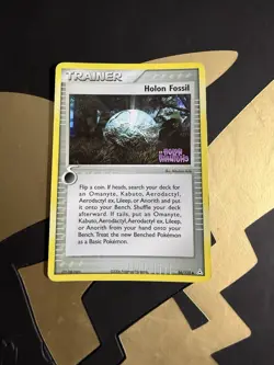 Holon Fossil 86/110 EX Holon Phantoms Reverse Foil Stamped Pokemon HP DAMAGED - Image 1
