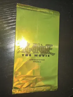 Yugioh The Movie 2004 Gold Promotional Pack! Brand New Factory Sealed 1x Pack - Image 1