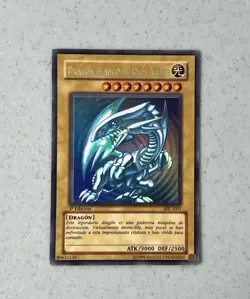 Yu-Gi-Oh BLUE EYES WHITE DRAGON 1st Edition BIK-S001 Spanish Blanco De Ojos Azul - Image 1