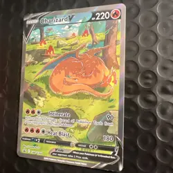 Pokemon TCG Charizard v SWSH260 Sword & Shield Promo Card Near Mint Condition - Image 2