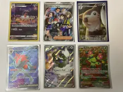 Pokemon TCG 12 Card Lot Full Arts, Art Rares, Gold, Promos - Image 1