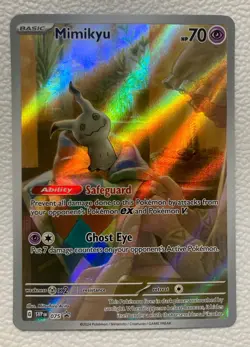 Pokemon TCG Mimikyu Scarlet & Violet Promo Card 075/Promo Near Mint Condition - Image 2