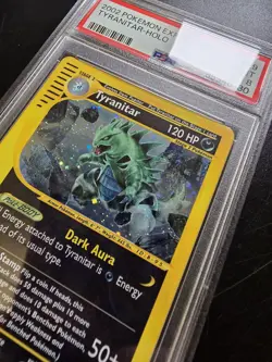 PSA 8 Tyranitar Holo 29/165 - Expedition Rare E Series Pokemon Card - Image 4