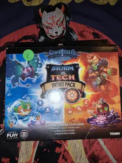 Lightseekers Awakening Storm Vs Tech Trading Card Game Intro Pack - Image 1