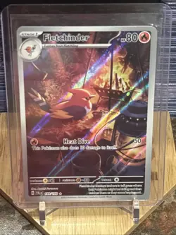 Pokemon TCG Fletchinder Card 199/193 Sv02: Paldea Evolved NM Condition - Image 1