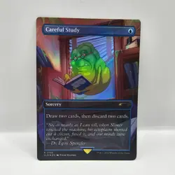 Careful Study #1768 FOIL MTG Secret Lair Ghostbusters - Image 1