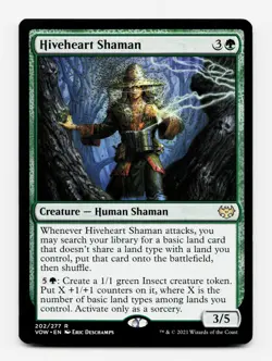 Hiveheart Shaman [Innistrad: Crimson Vow] MTG Magic 🌳 - Image 1