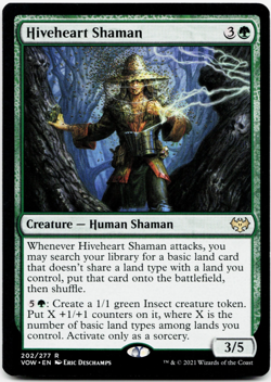 Hiveheart Shaman [Innistrad: Crimson Vow] MTG Magic 🌳 - Image 3