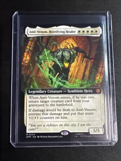 MTG Anti-Venom, Horrifying Healer #0244 Borderless Extended Art Non-Foil - Image 1