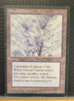 Mtg GLACIAL CHASM LP Ice Age -Argo- - Image 1