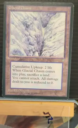 Mtg GLACIAL CHASM LP Ice Age -Argo- - Image 3