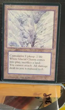 Mtg GLACIAL CHASM LP Ice Age -Argo- - Image 5