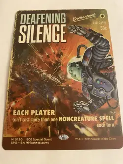 MTG Deafening Silence SHOWCASE Edge of Eternities Special Guest 120 - Image 1