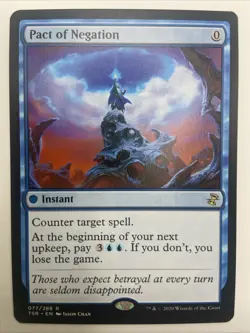 MTG English Pact of Negation NM Time Spiral Remastered Magic The Gathering - Image 1