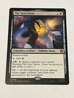 The Soul Stone MTG Marvel Spider-Man Regular Mythic 66 - Image 1