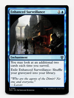 Enhanced Surveillance [Commander: Murders at Karlov Manor] MTG Magic 💧 - Image 1